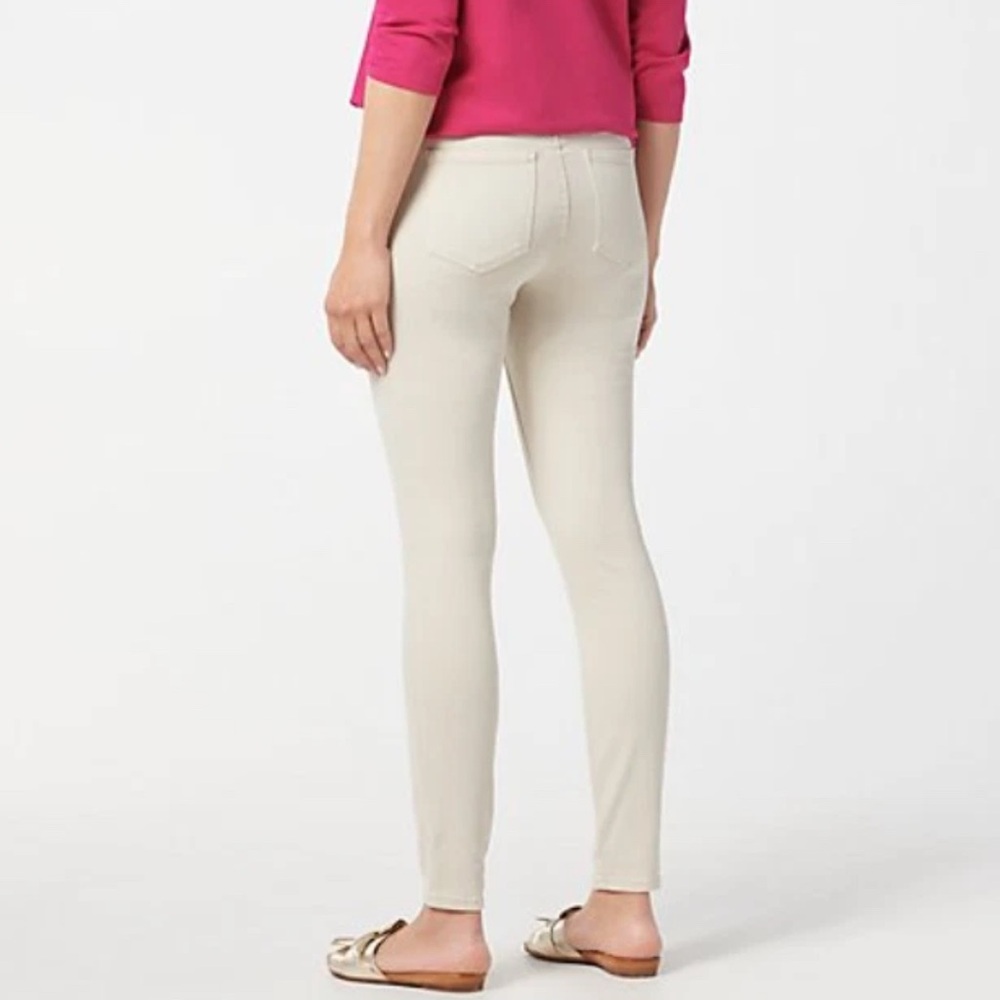 NWT NYDJ - Ami‎ Skinny Legging Jeans Raw Hem - Feather Size 14 - Picture 2 of 8